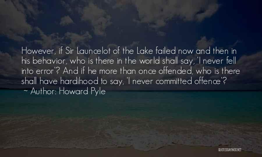 Mistakes Of The Past Quotes By Howard Pyle