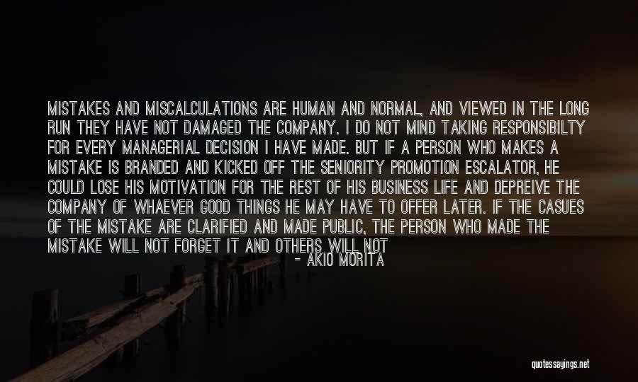 Mistakes Twice Quotes By Akio Morita Mistakes Twice Quotes By Akio Morita