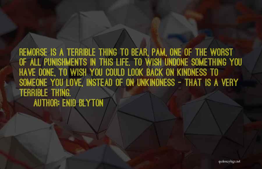 Mistakes Undo Quotes By Enid Blyton