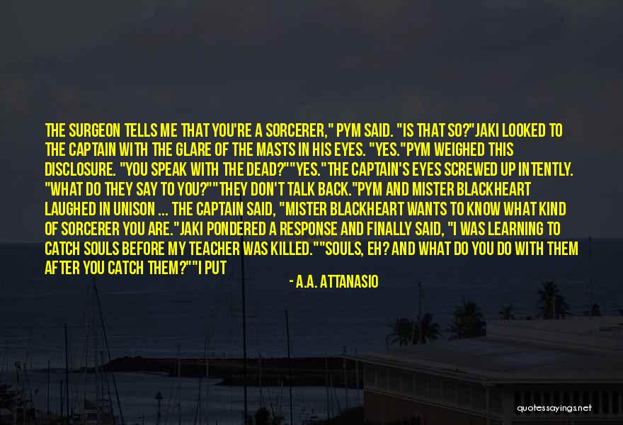 Mister T Quotes By A.A. Attanasio