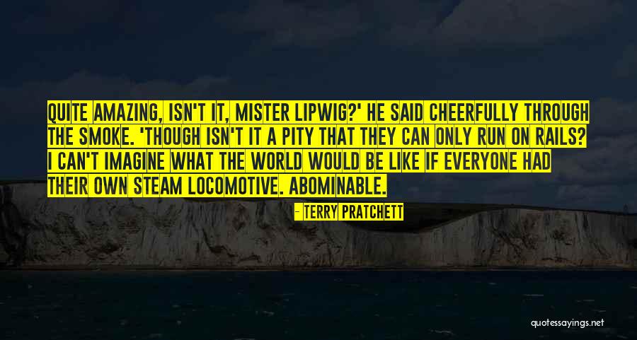 Mister T Quotes By Terry Pratchett