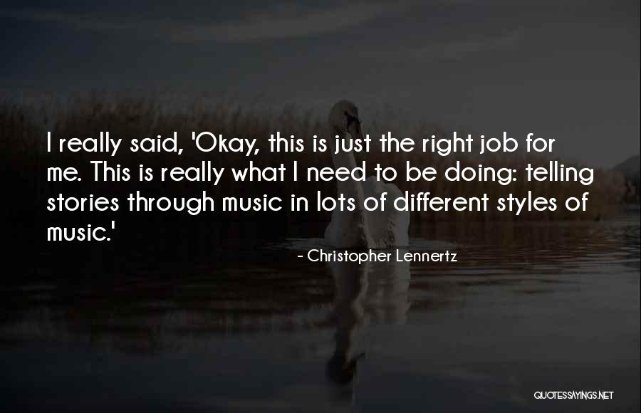Misticidad Quotes By Christopher Lennertz Misticidad Quotes By Christopher Lennertz
