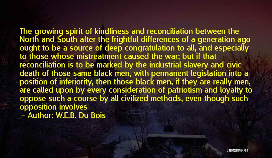 Mistreatment Quotes By W.E.B. Du Bois