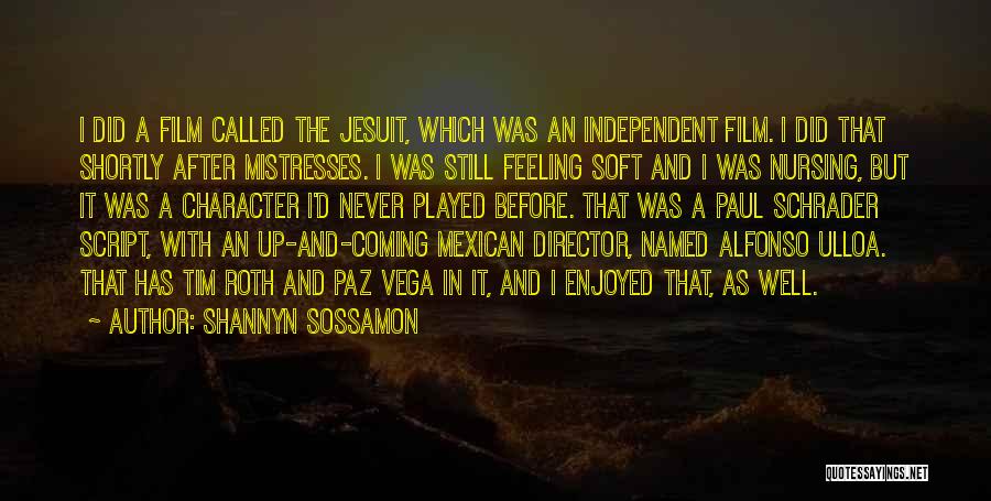 Mistresses Quotes By Shannyn Sossamon