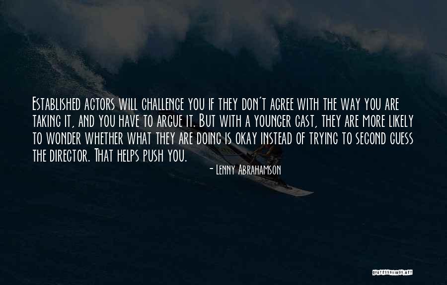 Mistuitor Quotes By Lenny Abrahamson Mistuitor Quotes By Lenny Abrahamson