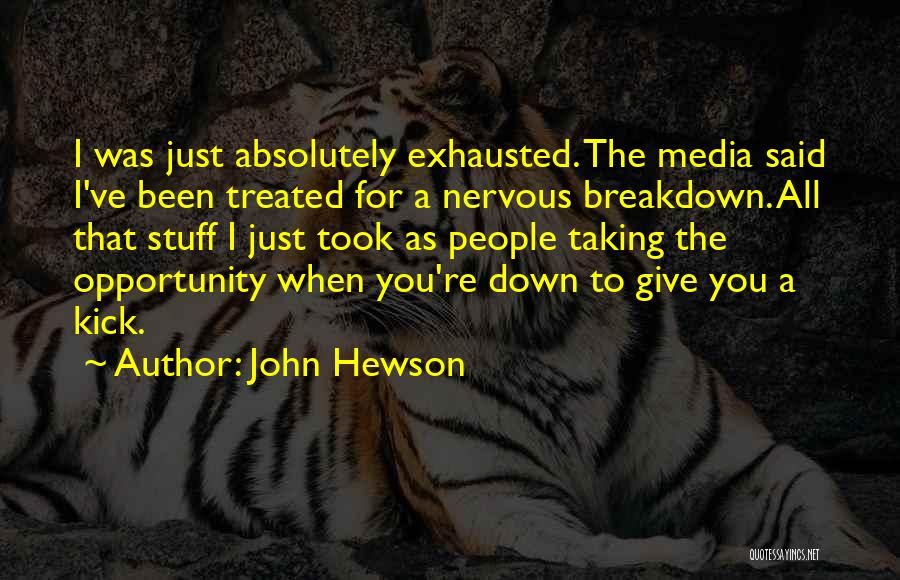 Misurare Quotes By John Hewson