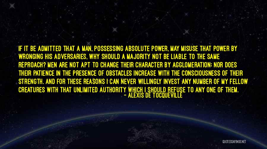 Misuse Of Authority Quotes By Alexis De Tocqueville Misuse Of Authority Quotes By Alexis De Tocqueville