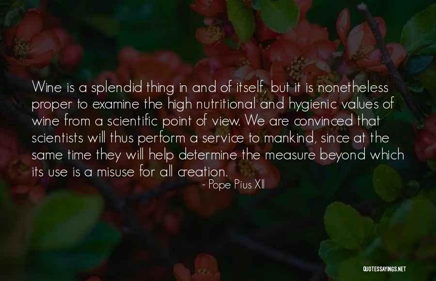 Misuse Of Time Quotes By Pope Pius XII Misuse Of Time Quotes By Pope Pius XII