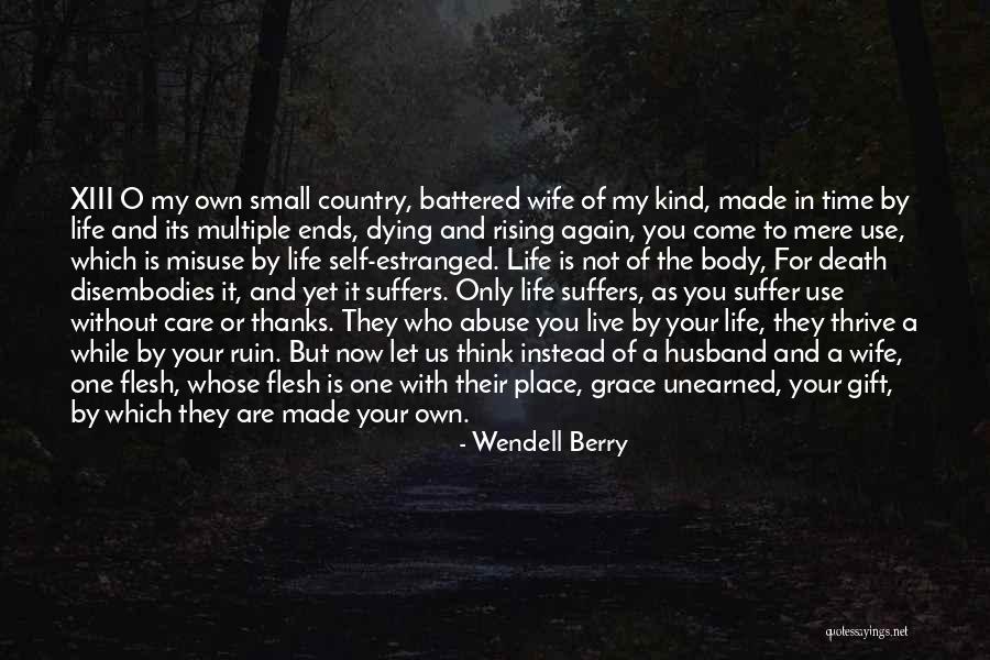 Misuse Of Time Quotes By Wendell Berry Misuse Of Time Quotes By Wendell Berry