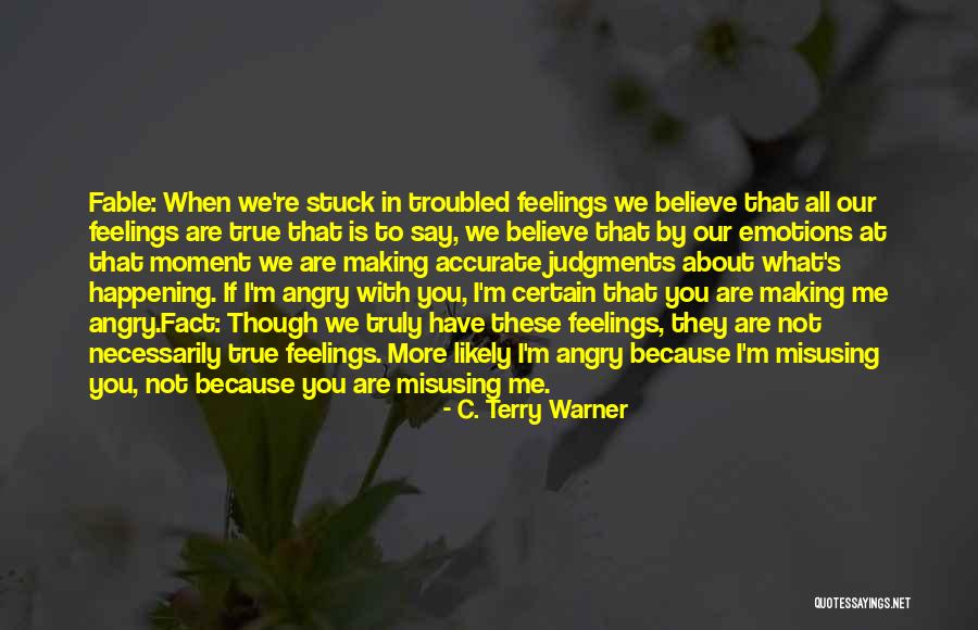 Misusing Quotes By C. Terry Warner