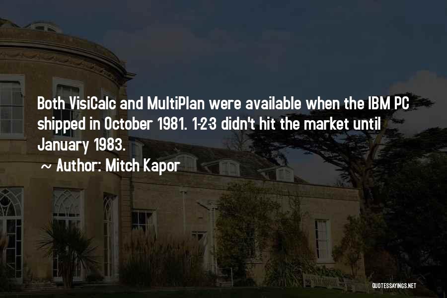 Mitch Kapor Quotes 1980065