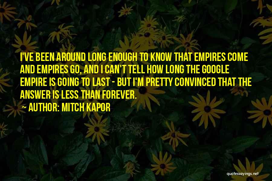 Mitch Kapor Quotes 828236