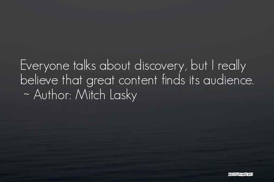 Mitch Lasky Quotes 1648661