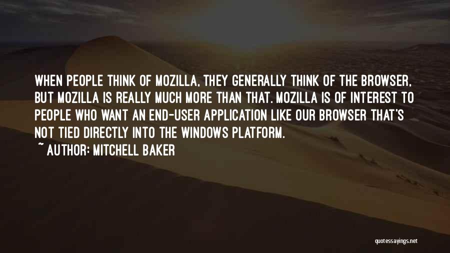 Mitchell Baker Quotes 585729
