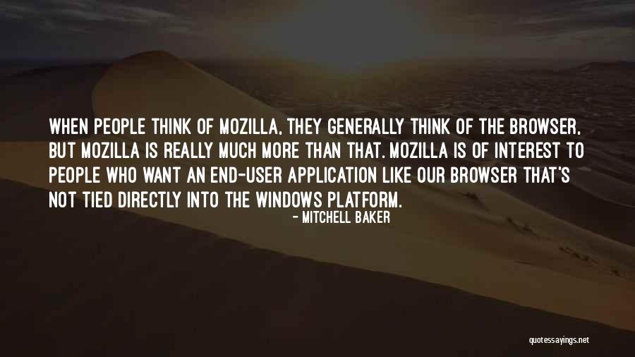 Mitchell Baker Quotes 585729