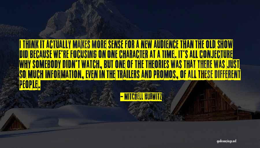 Mitchell Hurwitz Quotes 262296