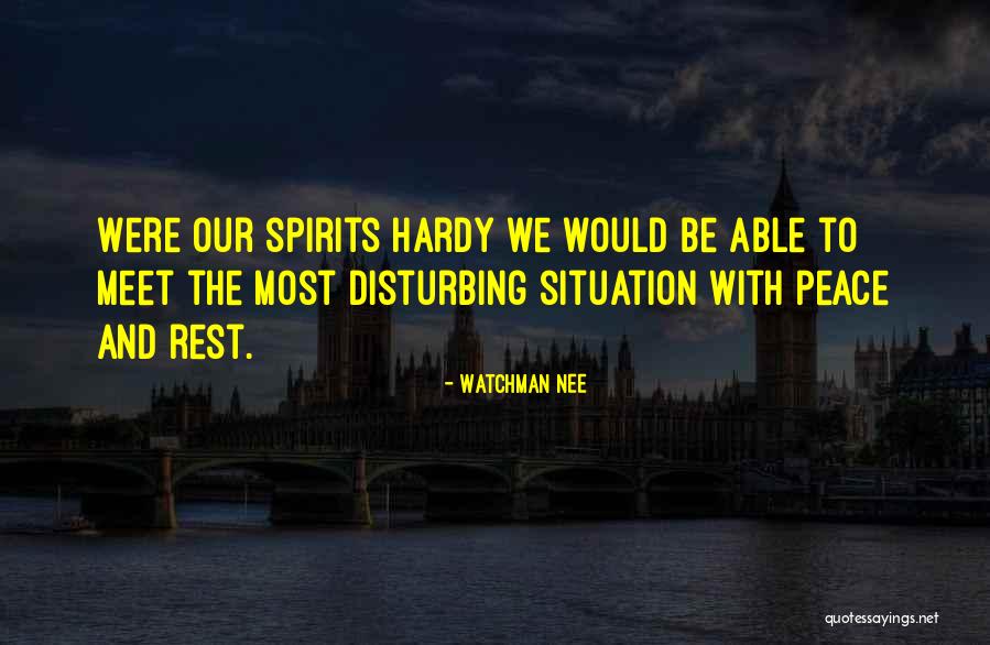 Mitla Restaurant Quotes By Watchman Nee