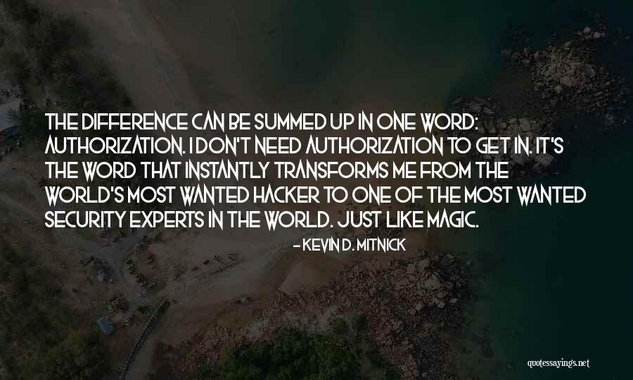 Mitnick Hacker Quotes By Kevin D. Mitnick Mitnick Hacker Quotes By Kevin D. Mitnick