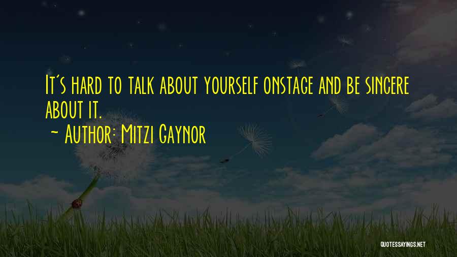 Mitzi Gaynor Quotes 693366