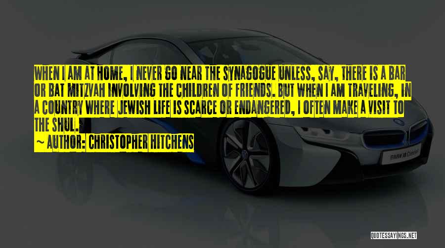 Mitzvah Quotes By Christopher Hitchens