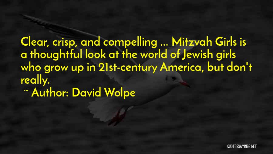 Mitzvah Quotes By David Wolpe