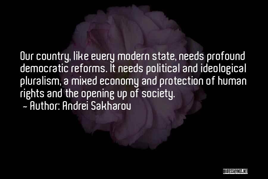 Mixed Economy Quotes By Andrei Sakharov