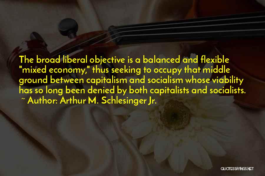 Mixed Economy Quotes By Arthur M. Schlesinger Jr.