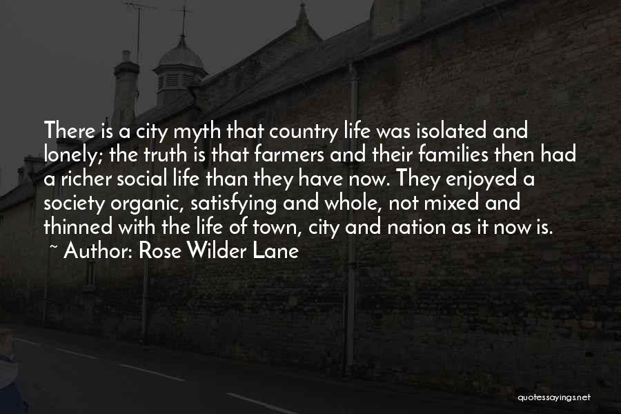Mixed Families Quotes By Rose Wilder Lane