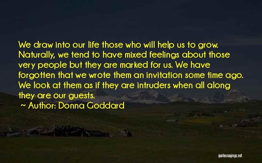 Mixed Feelings About Love Quotes By Donna Goddard