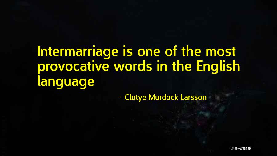 Mixed Race Quotes By Clotye Murdock Larsson