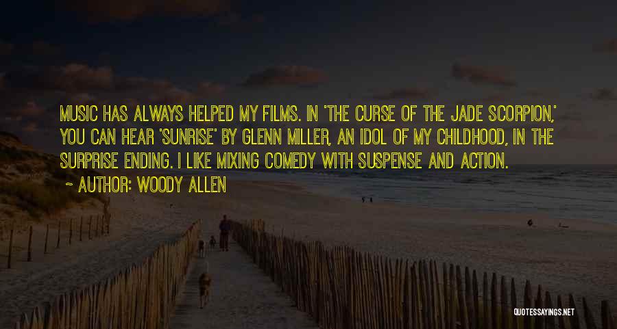 Mixing Music Quotes By Woody Allen