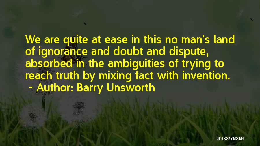 Mixing Quotes By Barry Unsworth