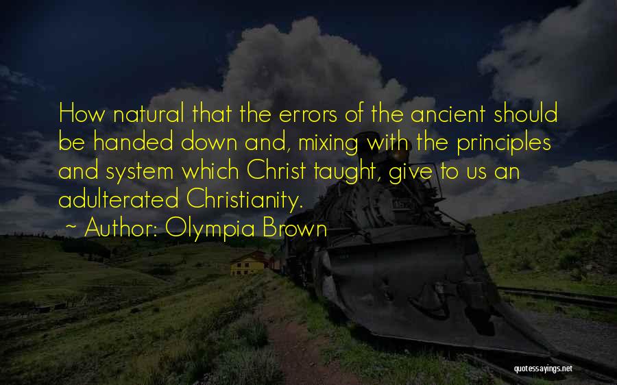 Mixing Quotes By Olympia Brown
