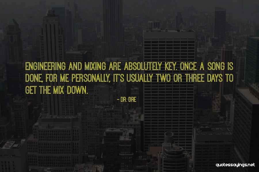 Mixing Up Two Quotes By Dr. Dre Mixing Up Two Quotes By Dr. Dre