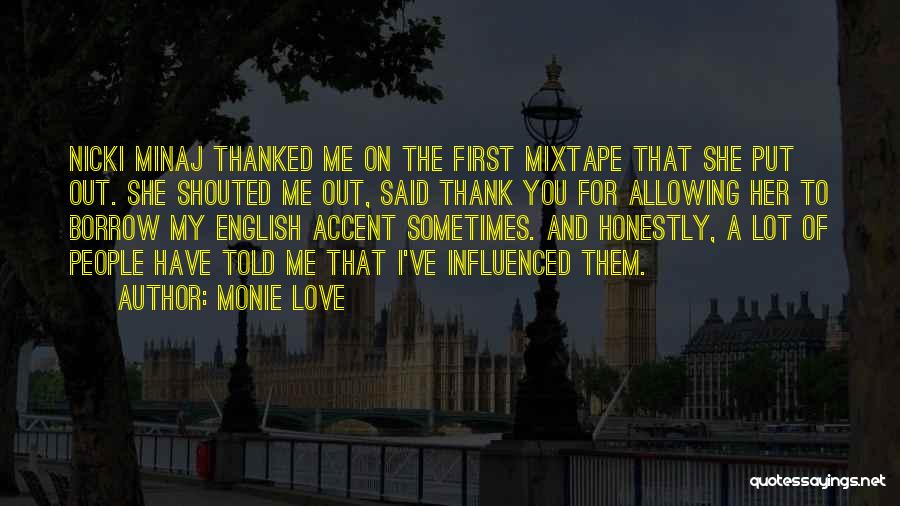 Mixtape Quotes By Monie Love
