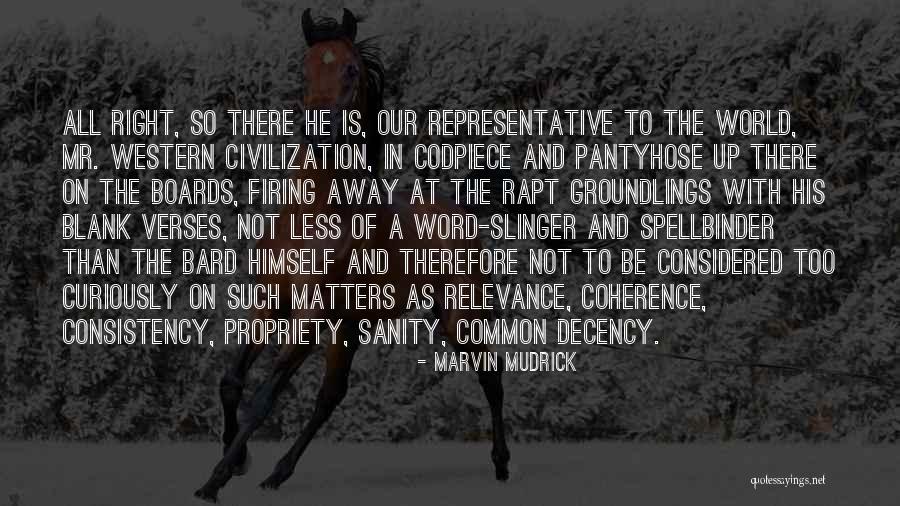 Mixtas Quotes By Marvin Mudrick Mixtas Quotes By Marvin Mudrick