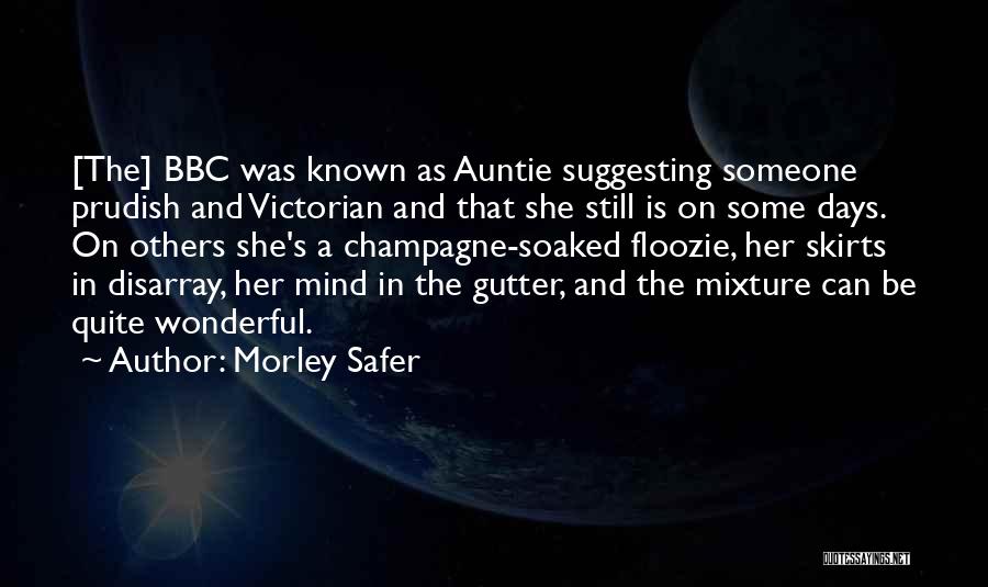 Mixtures Quotes By Morley Safer