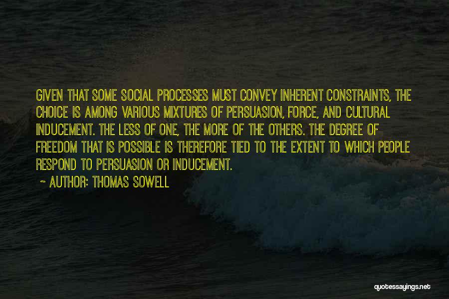 Mixtures Quotes By Thomas Sowell