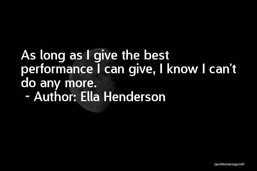 Miyabe Kiwi Quotes By Ella Henderson