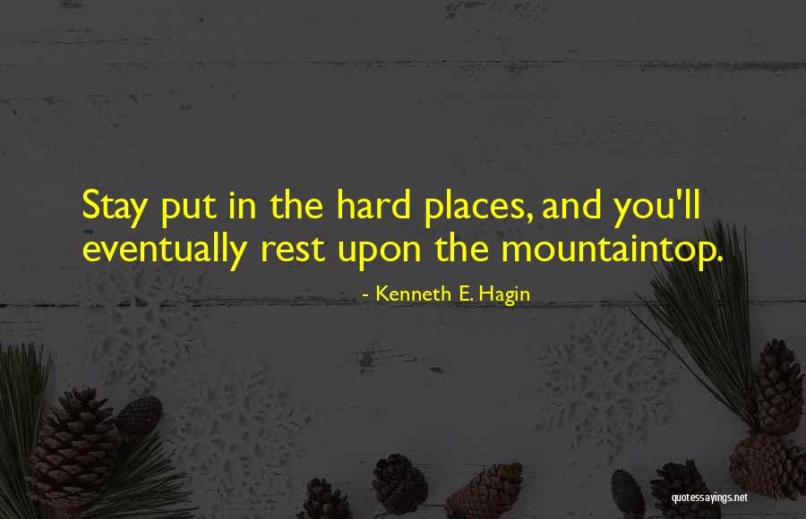 Mizelle Flooring Quotes By Kenneth E. Hagin