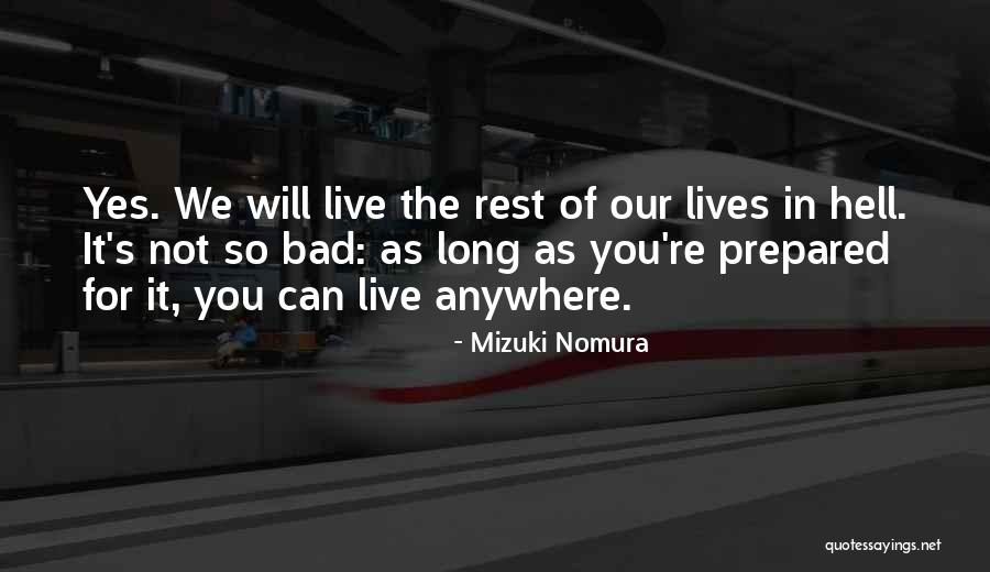 Mizuki Nomura Quotes 841468 Mizuki Nomura Quotes 841468
