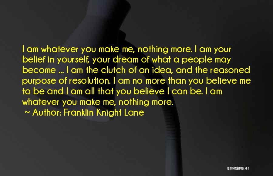 Mlb Postseason Quotes By Franklin Knight Lane