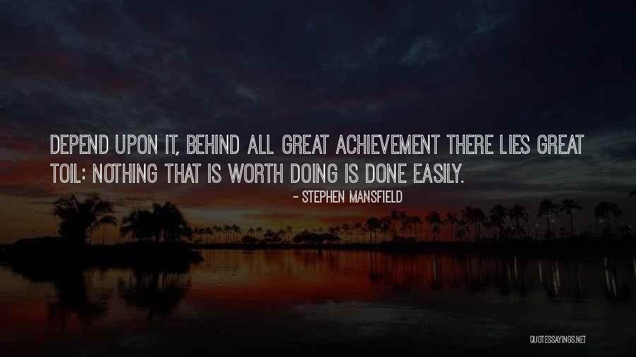 Mlb Team Quotes By Stephen Mansfield Mlb Team Quotes By Stephen Mansfield