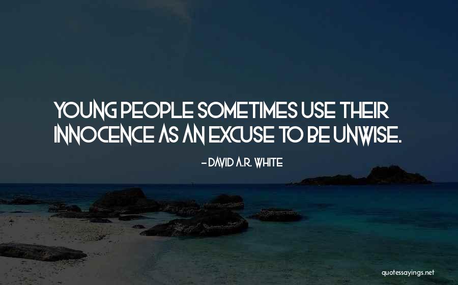 Mlynkova Panienka Quotes By David A.R. White