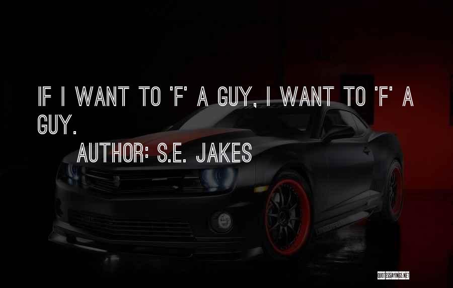 Mm Romance Quotes By S.E. Jakes
