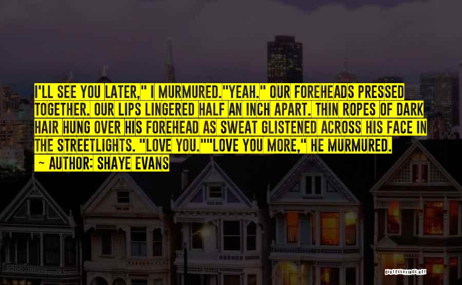 Mm Romance Quotes By Shaye Evans