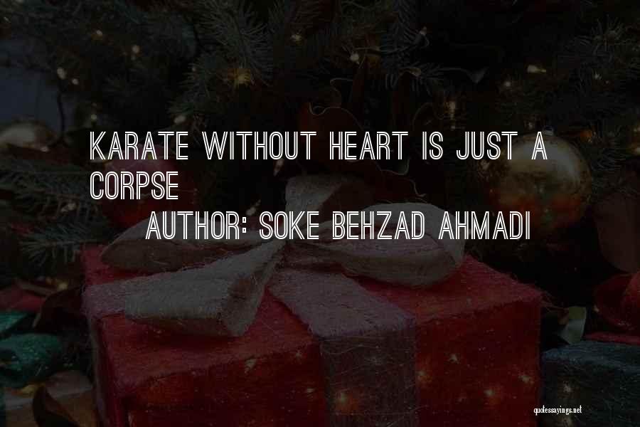 Mma Fighting Quotes By Soke Behzad Ahmadi