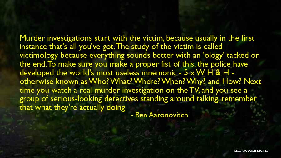 Mnemonic Quotes By Ben Aaronovitch Mnemonic Quotes By Ben Aaronovitch
