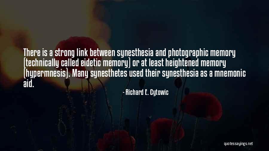 Mnemonic Quotes By Richard E. Cytowic Mnemonic Quotes By Richard E. Cytowic