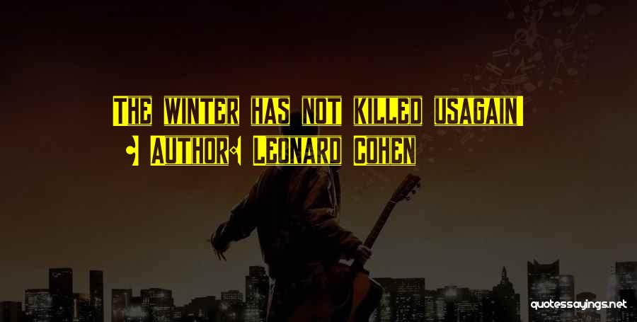 Mnesitheus Quotes By Leonard Cohen